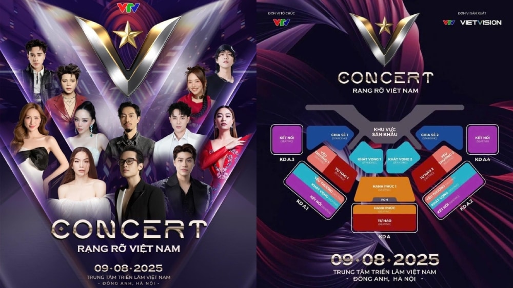 Dàn nghệ sĩ tham gia V Concert